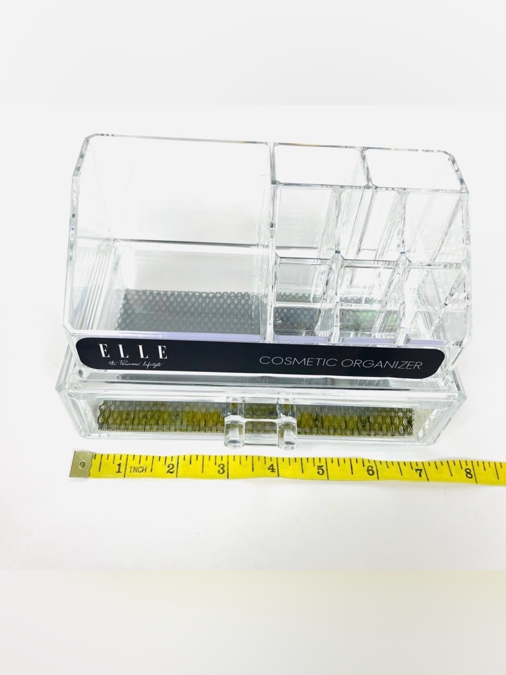 Elle 10 Compartment 2 Tier Cosmetic Organizer
